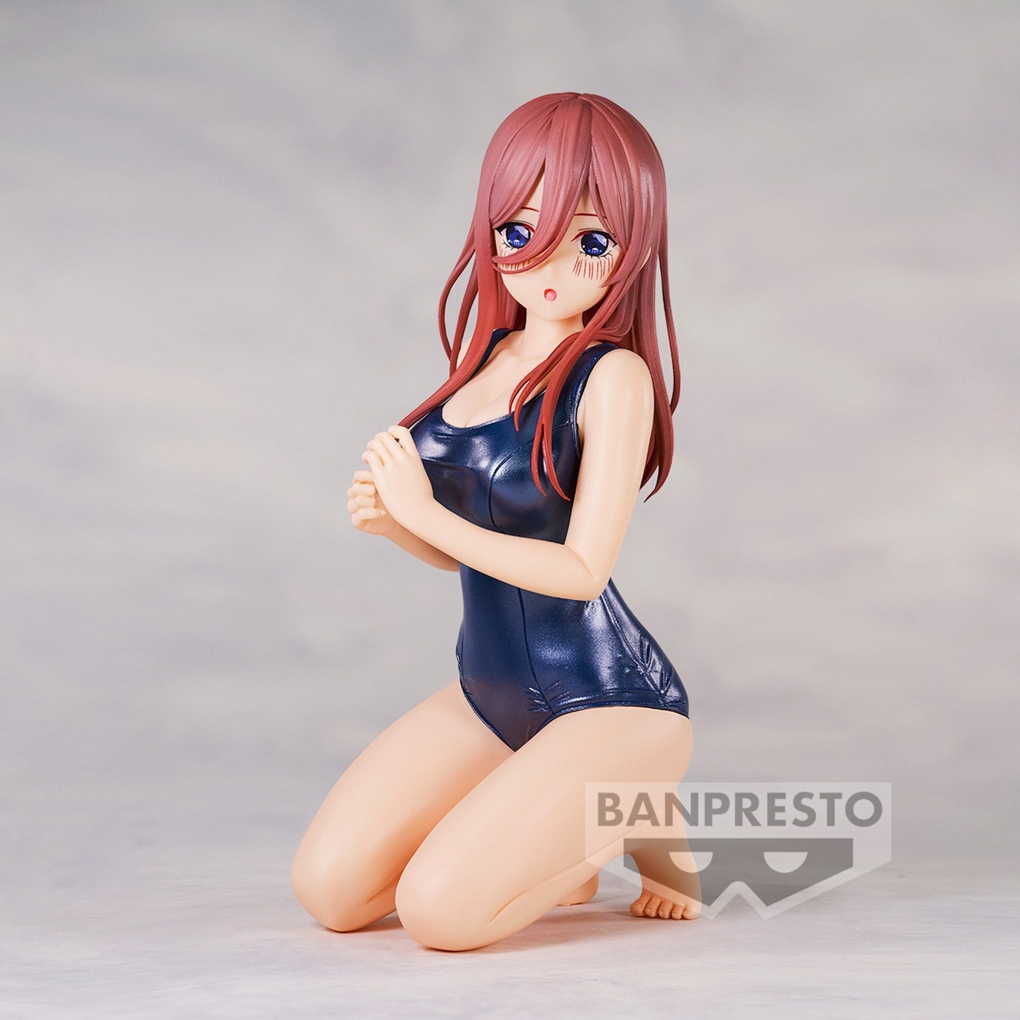 Banpresto [Celestial vivi] 劇場版 五等分的花嫁 中野三玖 學校泳裝造型 - Microworks ACG