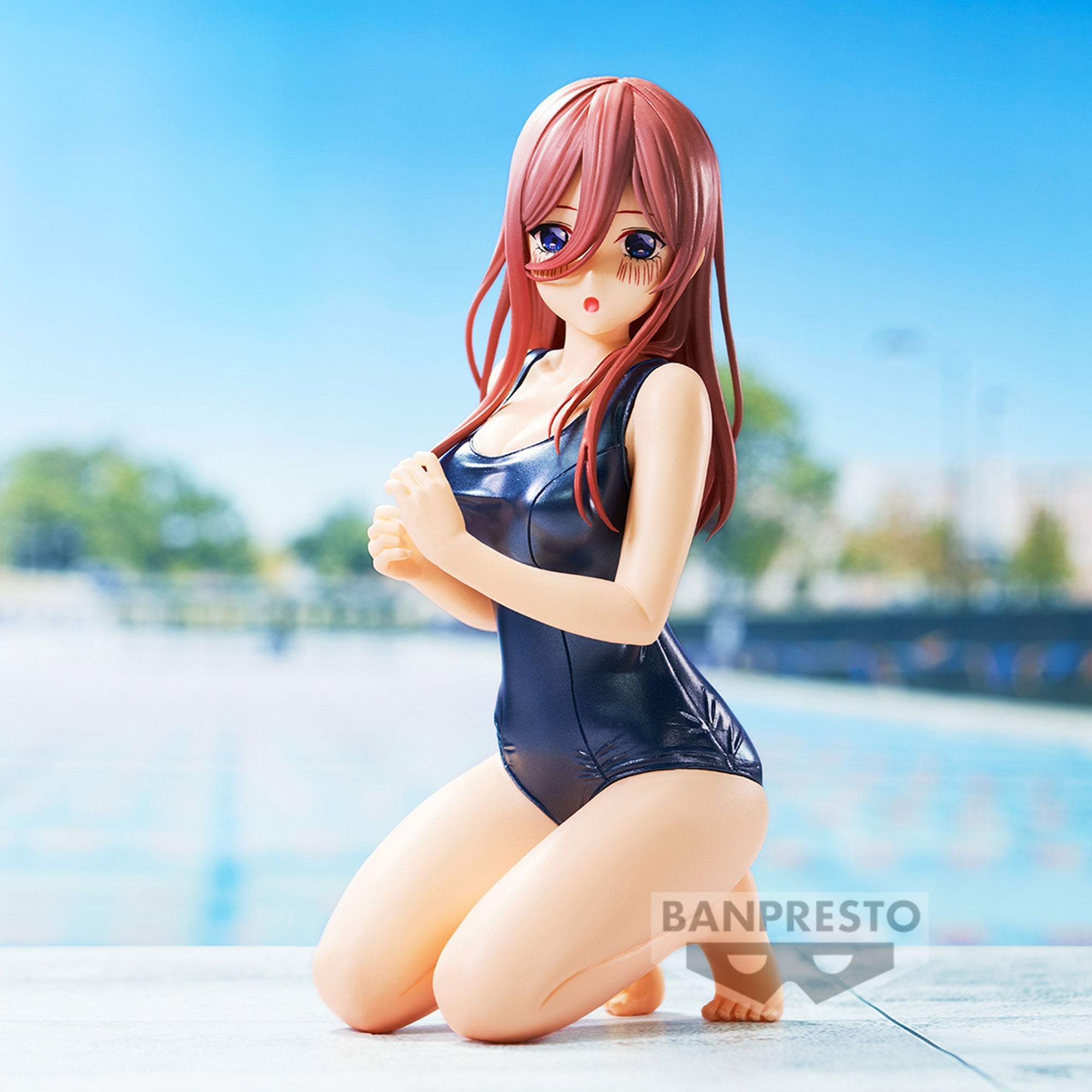 Banpresto [Celestial vivi] 劇場版 五等分的花嫁 中野三玖 學校泳裝造型