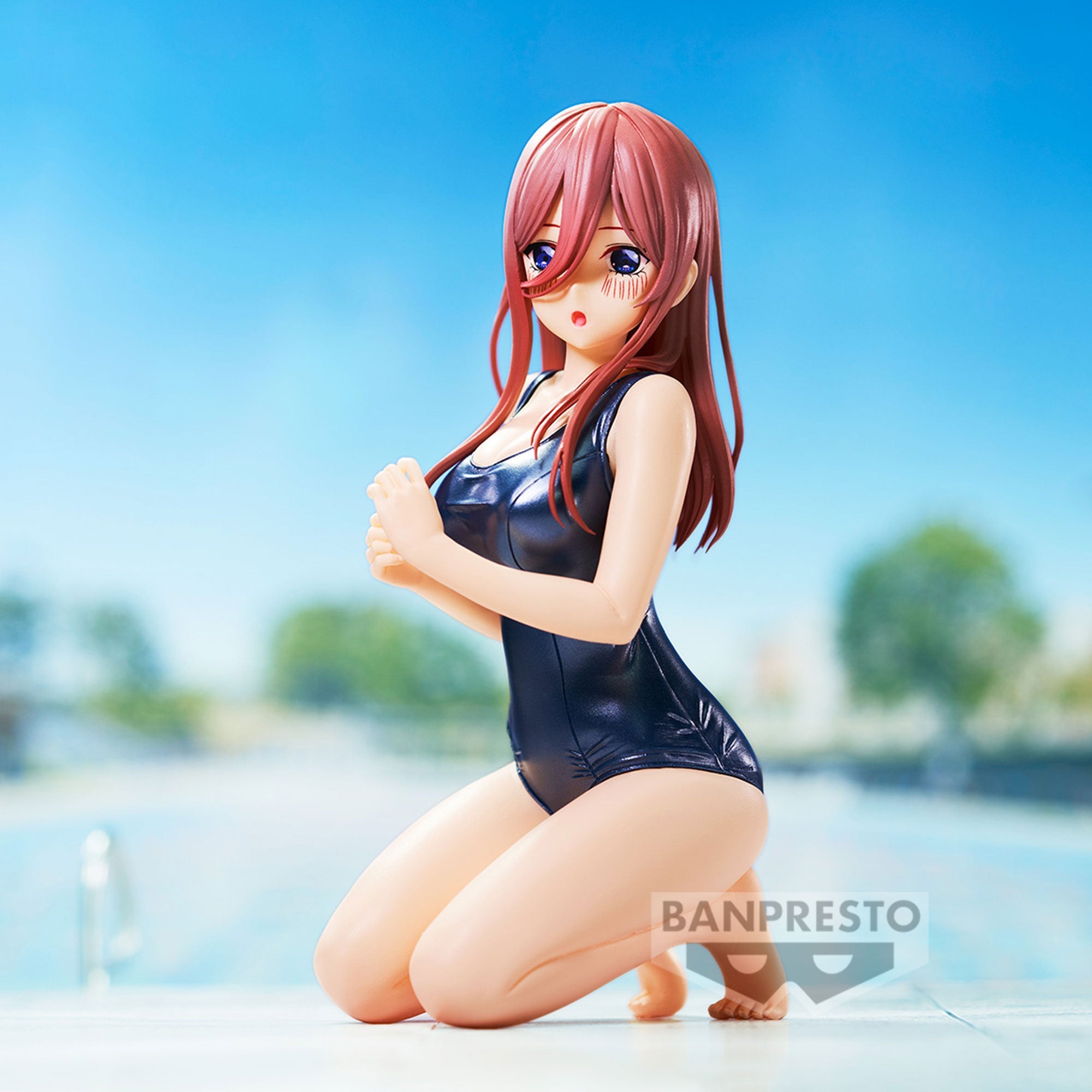 Banpresto [Celestial vivi] 劇場版 五等分的花嫁 中野三玖 學校泳裝造型