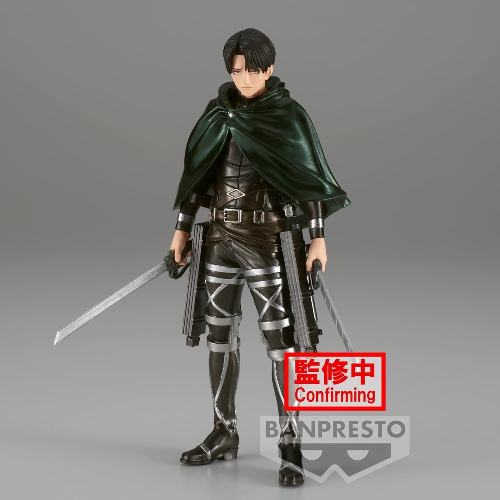 Banpresto [景品] 進擊的巨人The Final Season 里維兵長 10週年紀念版 - Microworks ACG