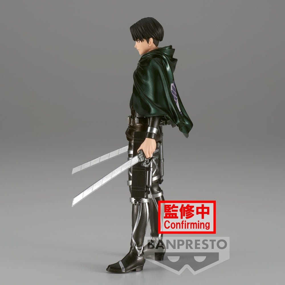 Banpresto [景品] 進擊的巨人The Final Season 里維兵長 10週年紀念版 - Microworks ACG