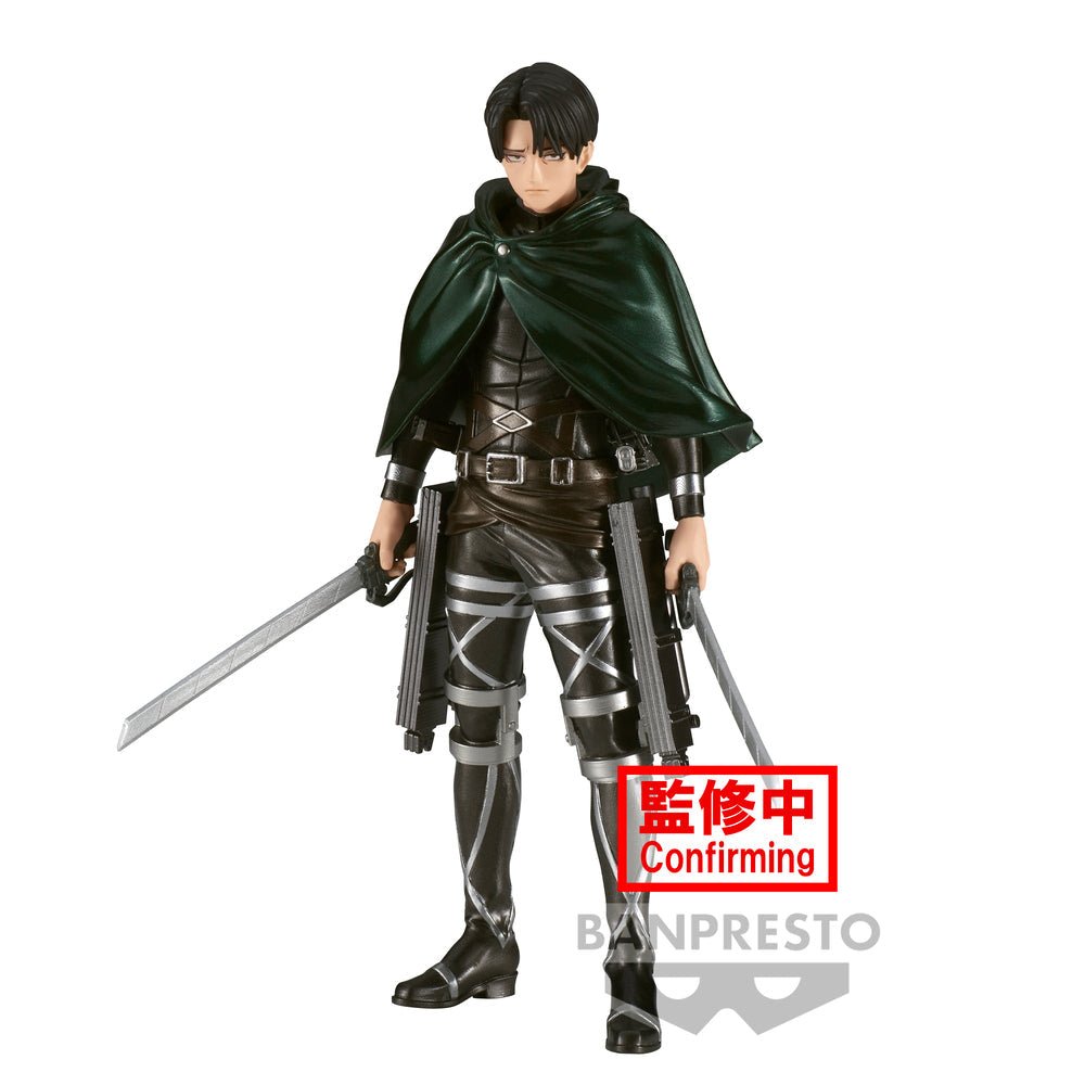Banpresto [景品] 進擊的巨人The Final Season 里維兵長 10週年紀念版 - Microworks ACG