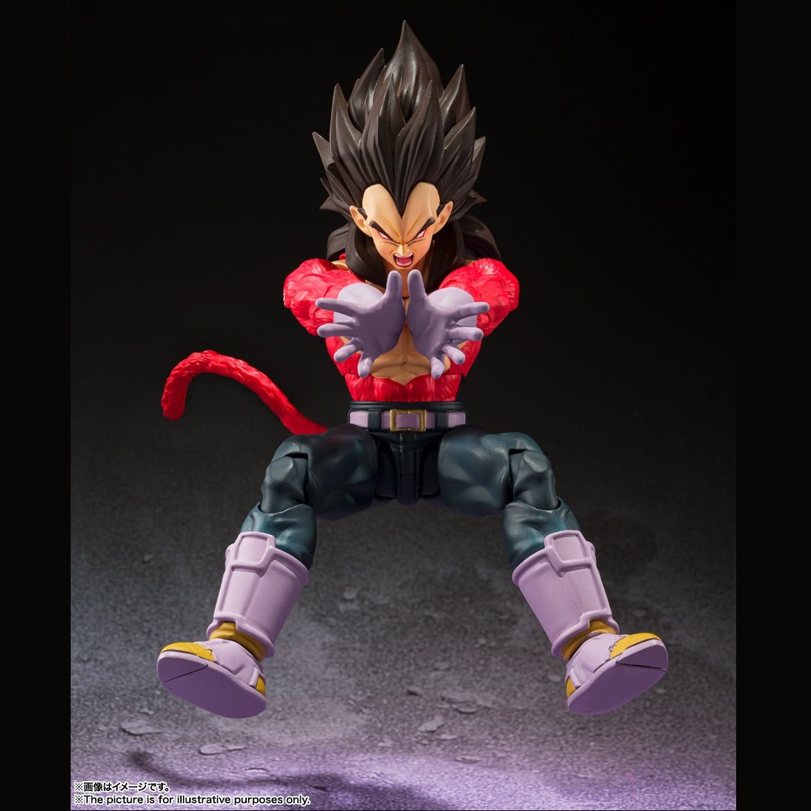 Bandai [SHF]《龍珠GT》超級撒亞人4 比達 (再販) - Microworks ACG