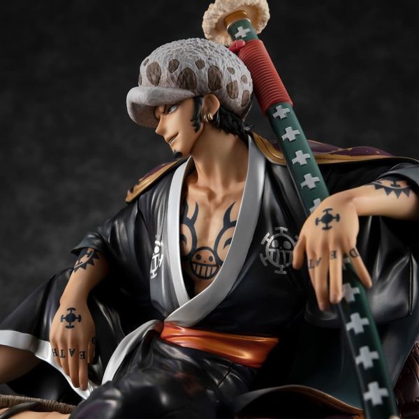 《預訂已截單》Megahouse [P.O.P.]《ONE PIECE 海賊王》特拉法爾嘉·羅 [再販][PB]《2023年12月發售》 - Microworks ACG