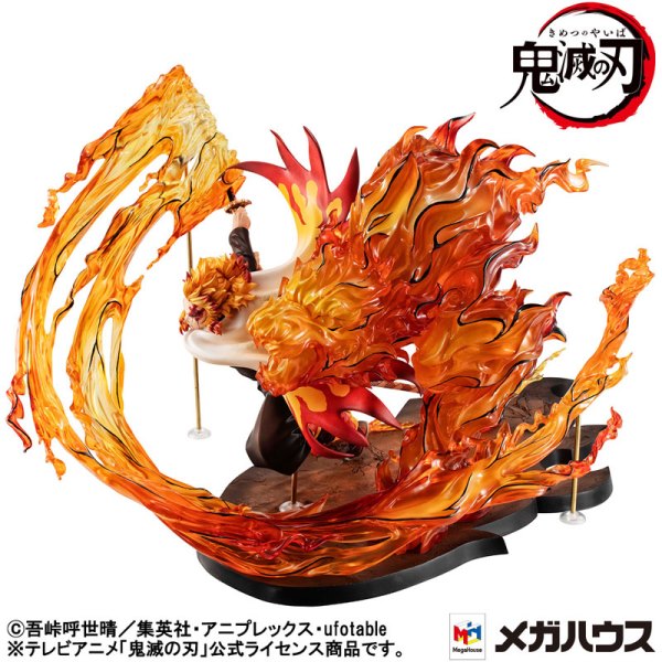 《預訂》Megahouse [G.E.M]《鬼滅之刃》煉獄杏壽郎 炎之呼吸 伍之型 [PB]《2023年8月發售》 Figure公仔人偶景品 Microworks Online Store