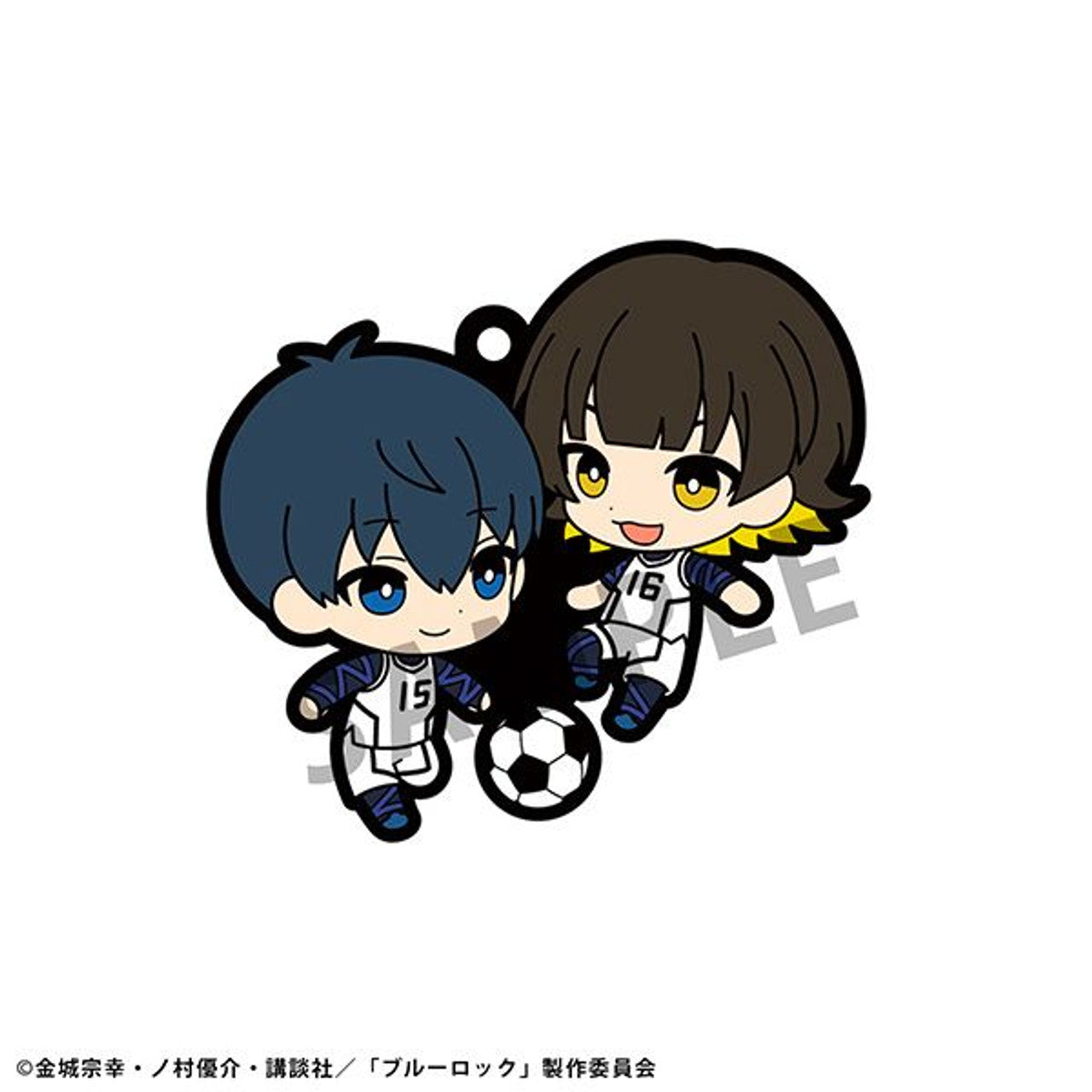 《預訂已截單》Megahouse[橡膠塊鎖匙扣系列]《藍色監獄》(1套6款)《2023年6月發售》