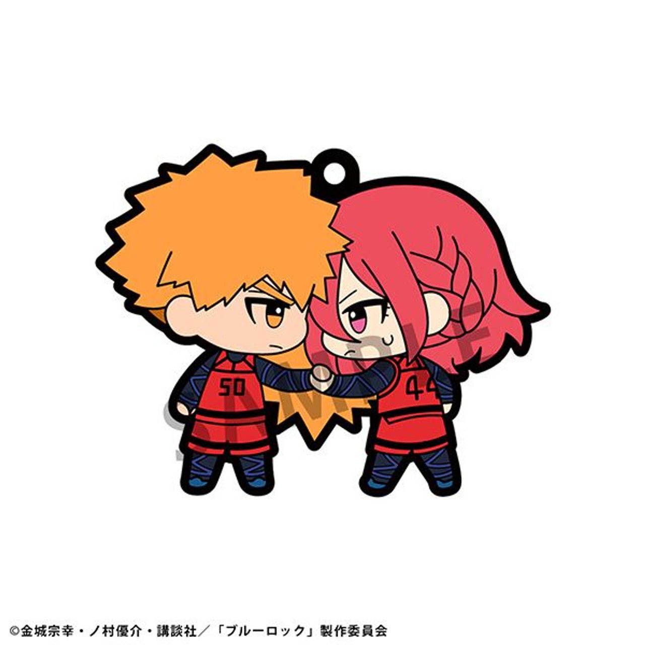 《預訂已截單》Megahouse[橡膠塊鎖匙扣系列]《藍色監獄》(1套6款)《2023年6月發售》 - Microworks ACG