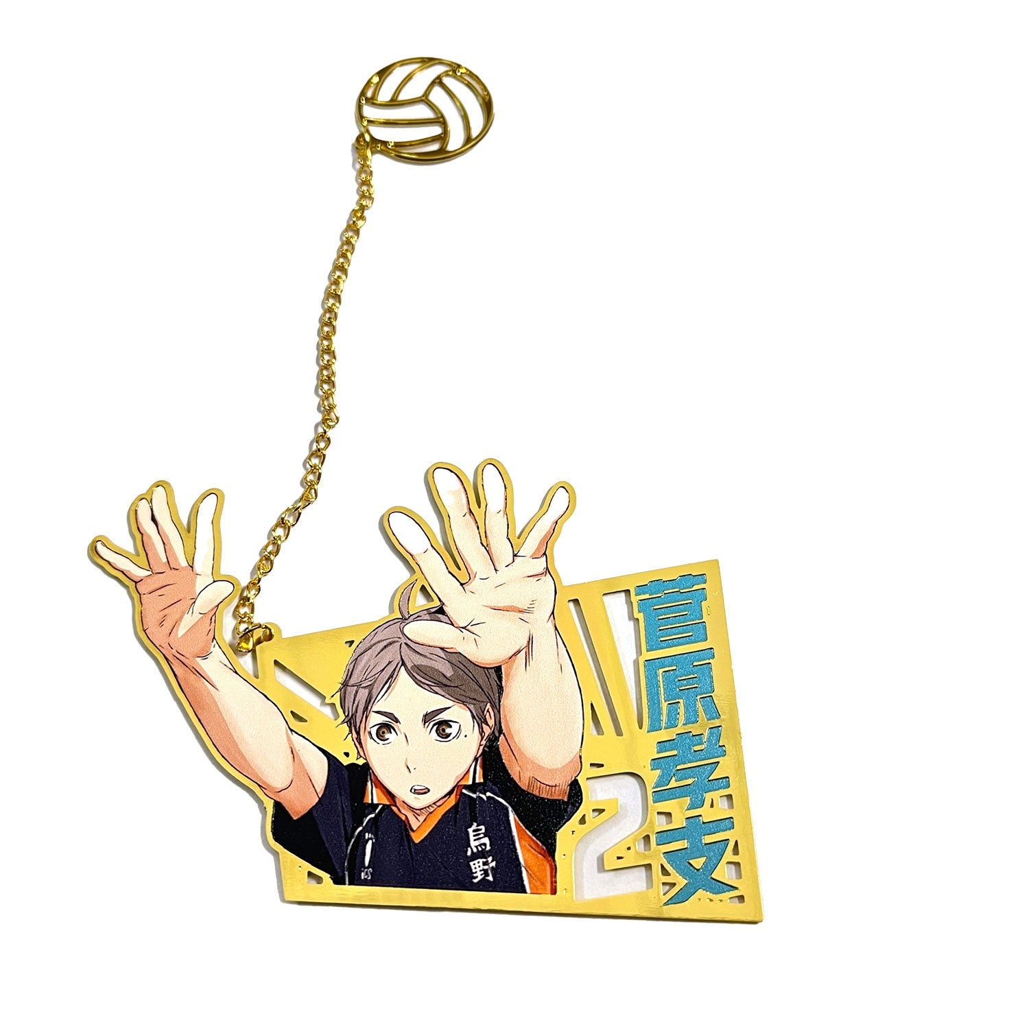 排球少年!! 角色金屬書籤 - Microworks ACG