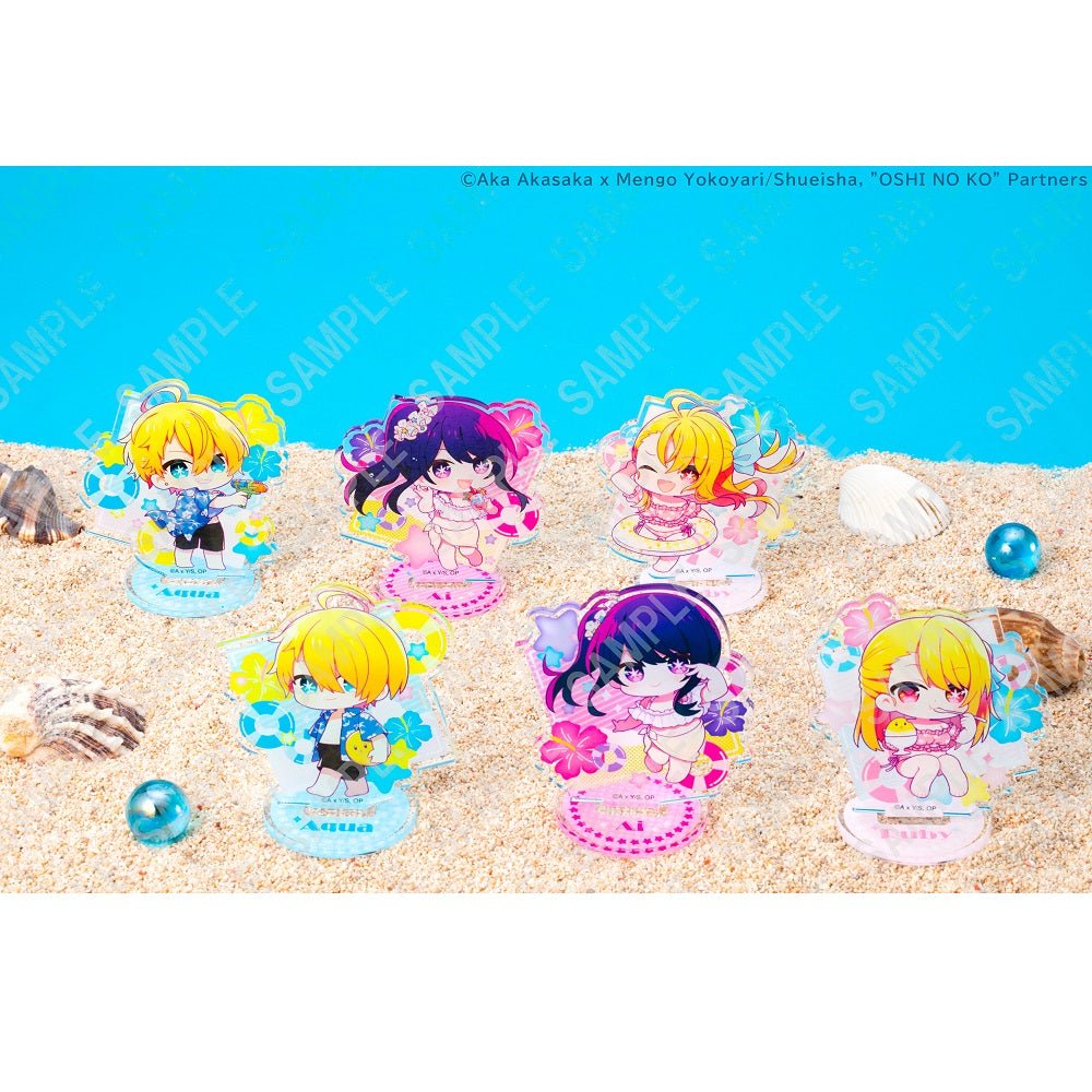 【我推的孩子】盲盒Q版角色阿加力立牌 Kirakira ☆ Summer Ver. (1個) - Microworks ACG