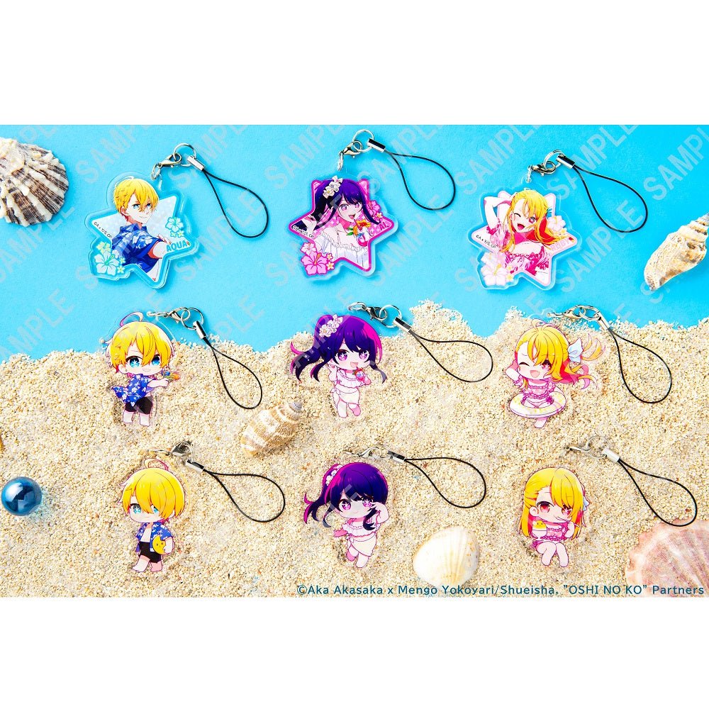 【我推的孩子】盲盒Q版角色阿加力掛件 Kirakira ☆ Summer Ver. (1個) - Microworks ACG