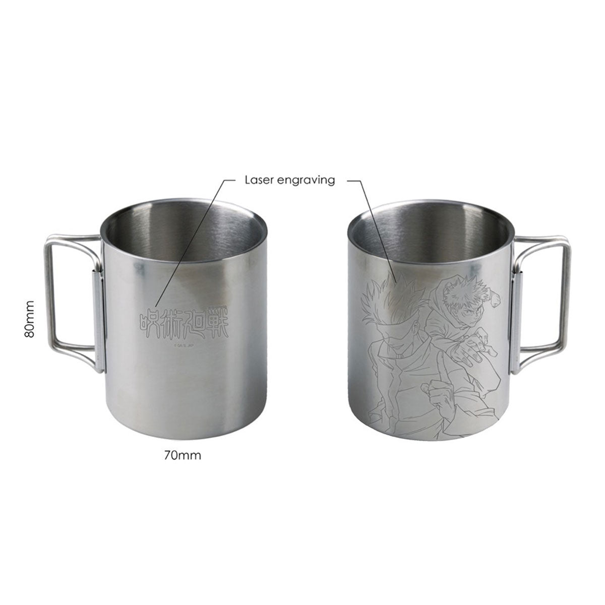 咒術迴戰 不銹鋼杯 虎杖及五條 - Microworks ACG