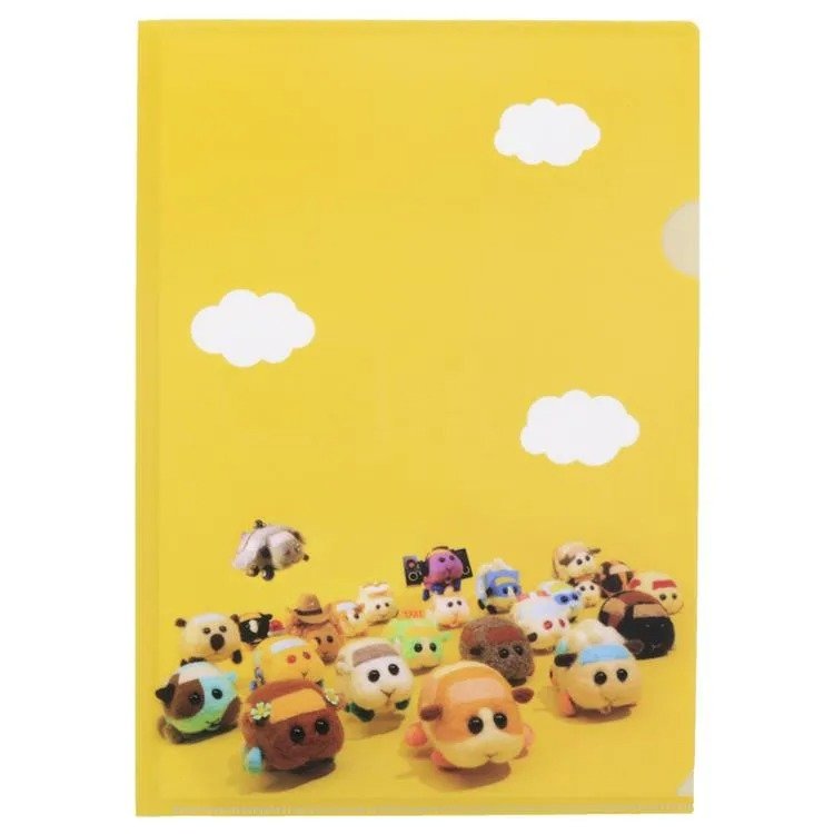 Pui Pui 天竺鼠車車 A4文件夾 - Microworks ACG