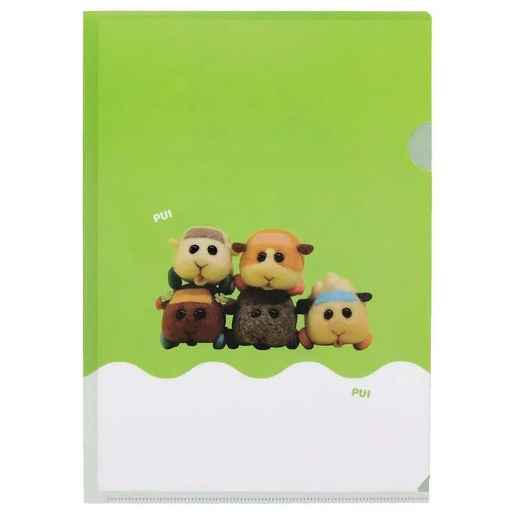 Pui Pui 天竺鼠車車 A4文件夾 - Microworks ACG