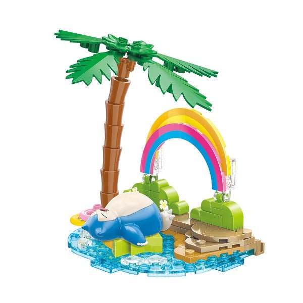 Qman Keeppley 寶可夢小場景積木 卡比獸的休憩時間 - Microworks ACG