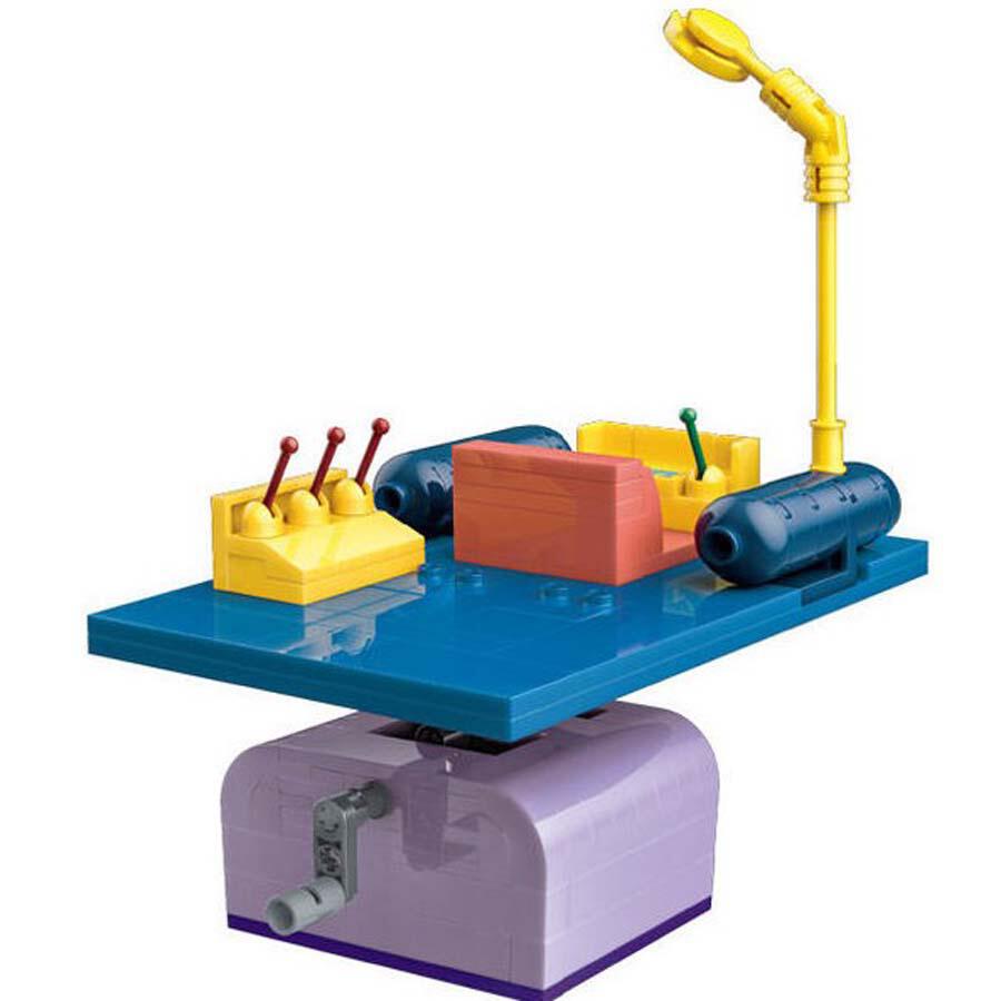 Qman Keeppley 多啦A夢 時光機造形積木 - Microworks ACG