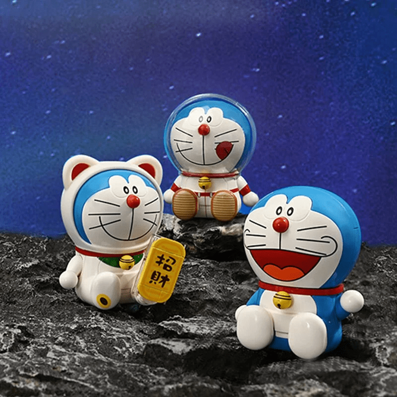 Qman Keeppley 多啦A夢 造型積木 - Microworks ACG