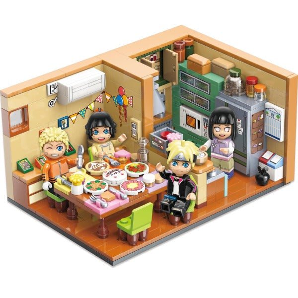 《預訂已截單》Qman Blocks 火影忍者 博人傳 向日葵的生日會 積木《2023年4月發售》 - Microworks ACG