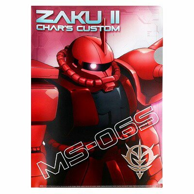 Gundam Stationery 9 金屬色文件夾 紅彗星 - Microworks ACG