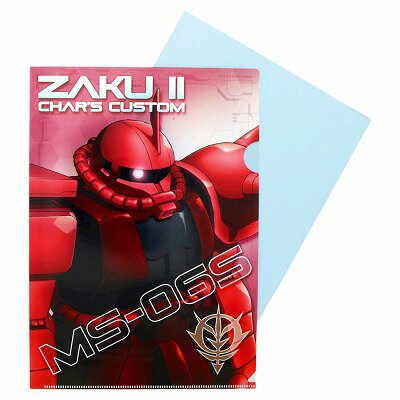 Gundam Stationery 9 金屬色文件夾 紅彗星 - Microworks ACG