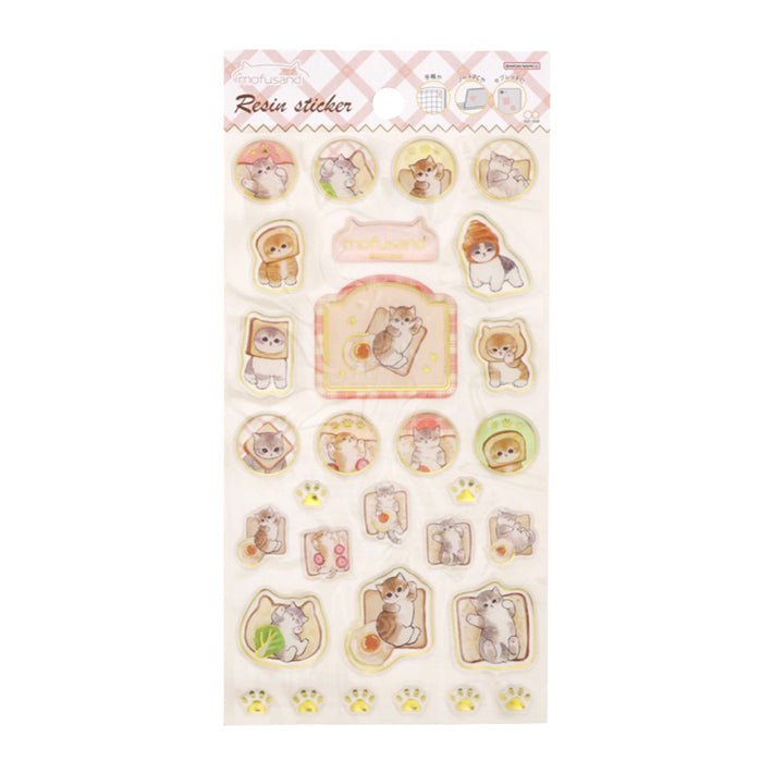 mofusand 樹脂製貼紙第3彈 - Microworks ACG