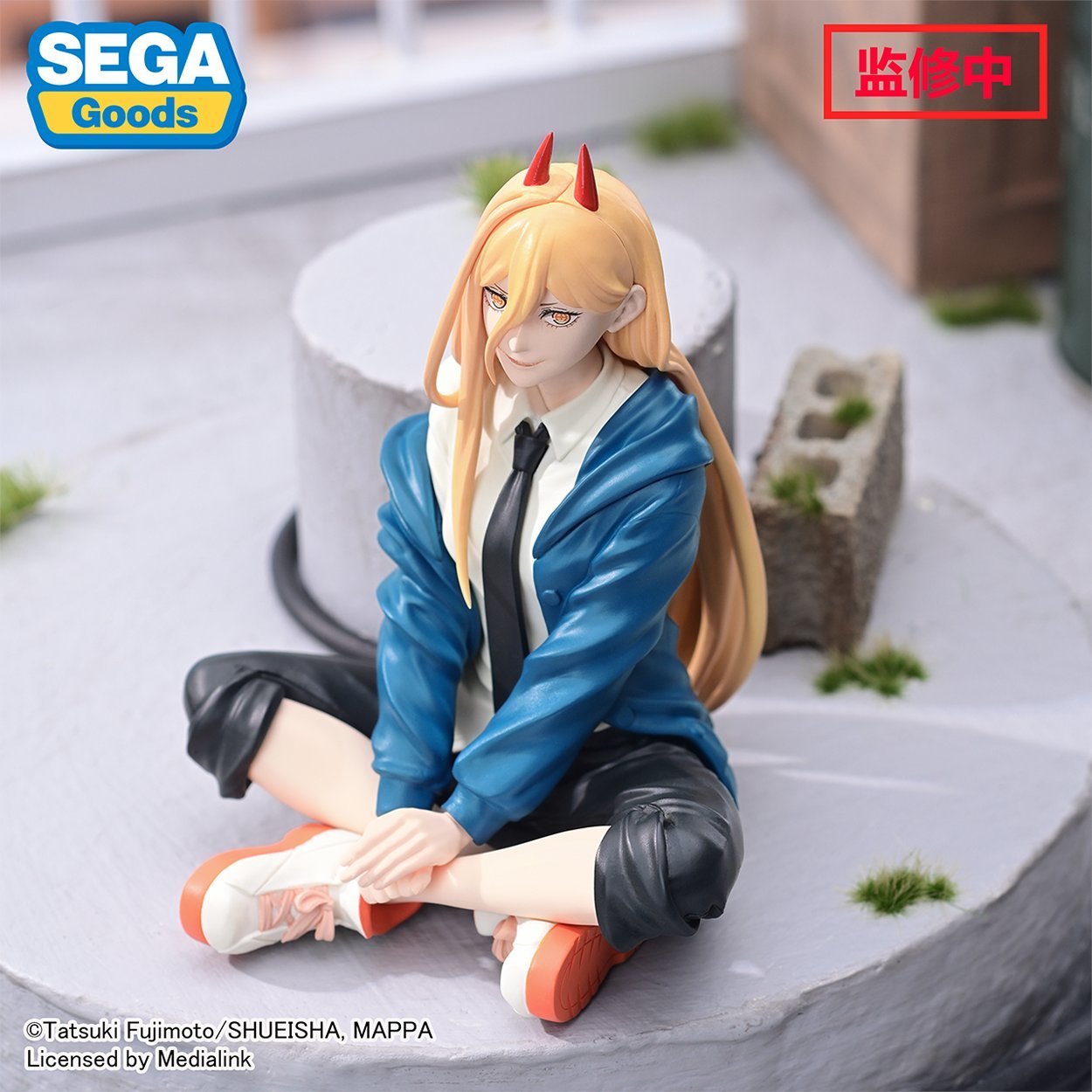 SEGA [PM景品]《鏈鋸人》帕瓦 (坐下造型Ver.) - Microworks ACG