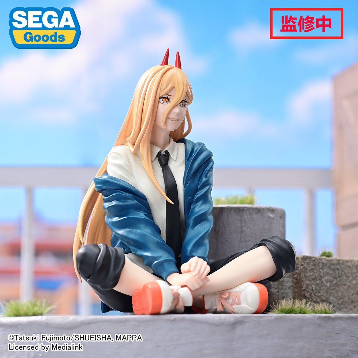 SEGA [PM景品]《鏈鋸人》帕瓦 (坐下造型Ver.) - Microworks ACG
