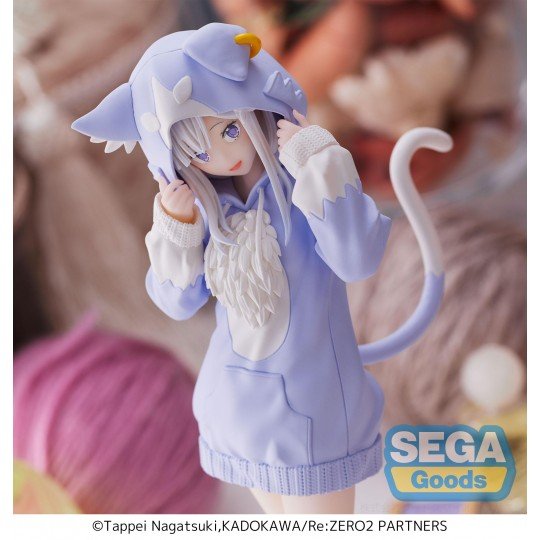 SEGA [Luminasta]《Re:從零開始的異世界生活》愛蜜莉雅(大精靈衛衣造型Ver.)《2023年6月發售》 - Microworks ACG