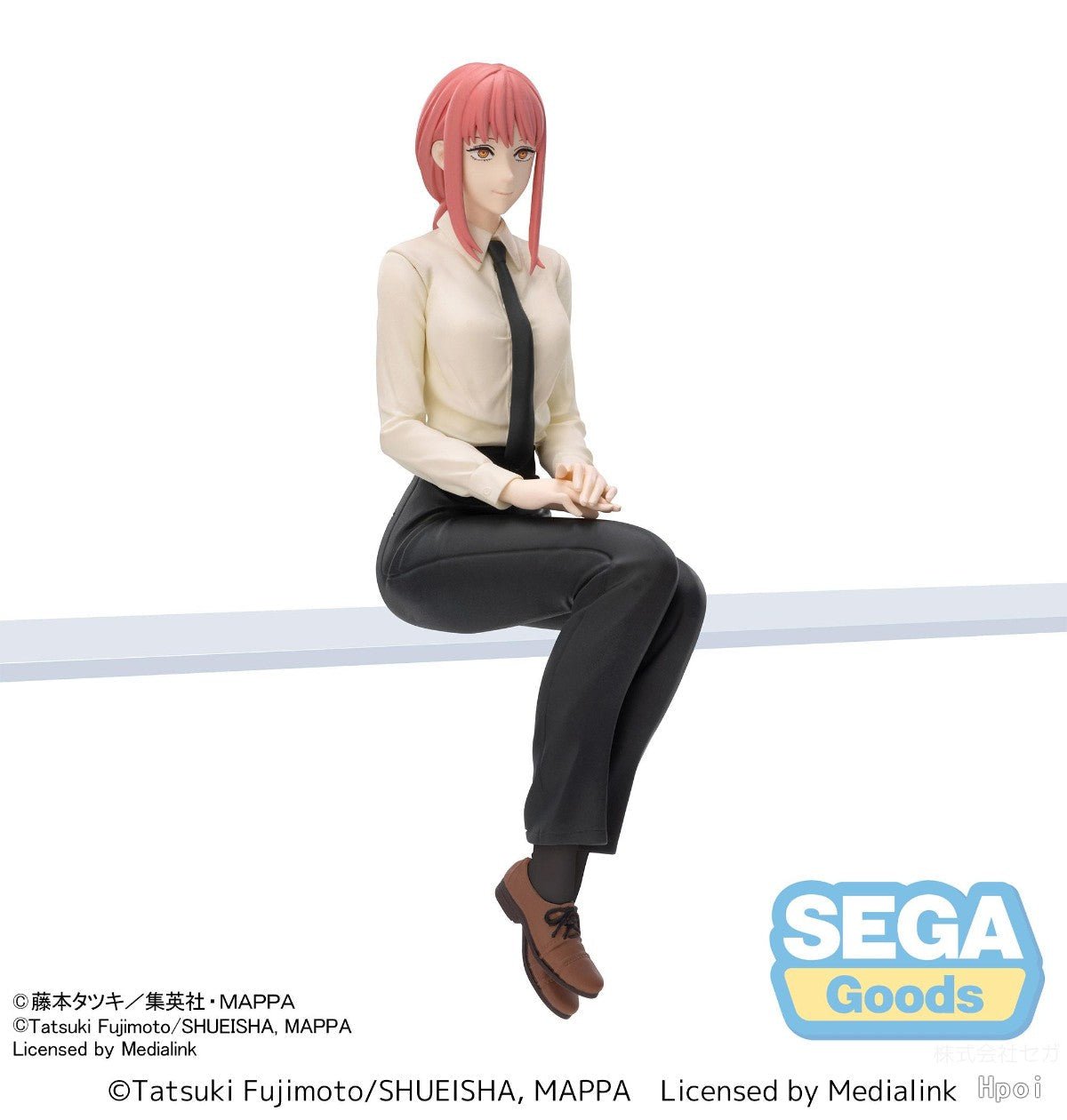 SEGA [PM景品]《鏈鋸人》真紀真 (坐下造型Ver.) - Microworks ACG
