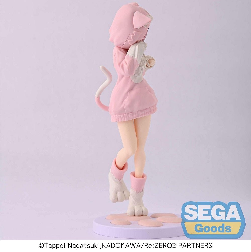 SEGA [LUMINASTA]《Re:從零開始的異世界生活》拉姆 - 貓咪衛衣造型 - Microworks ACG