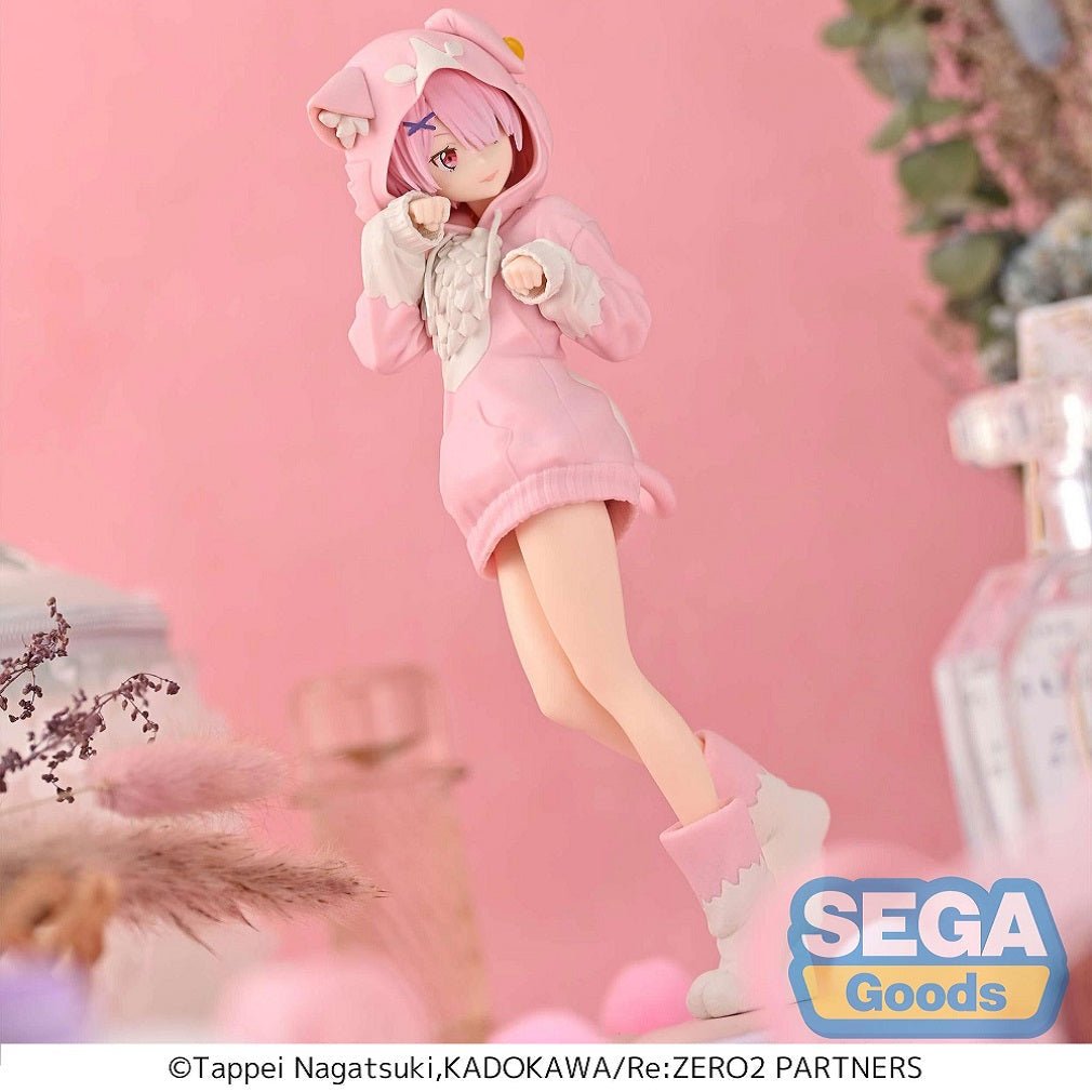 SEGA [LUMINASTA]《Re:從零開始的異世界生活》拉姆 - 貓咪衛衣造型 - Microworks ACG