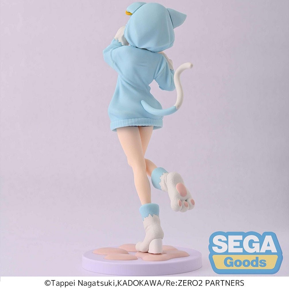 SEGA [LUMINASTA]《Re:從零開始的異世界生活》雷姆 - 貓咪衛衣造型 - Microworks ACG