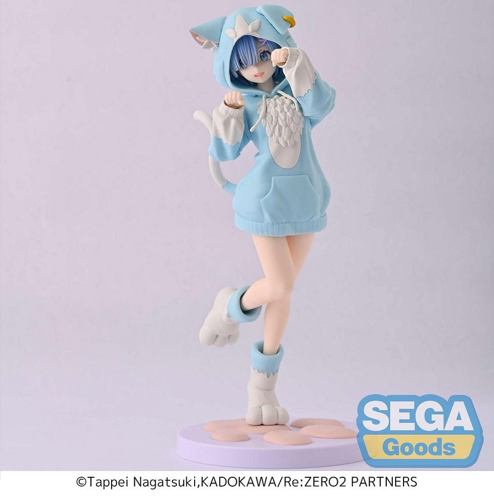 SEGA [LUMINASTA]《Re:從零開始的異世界生活》雷姆 - 貓咪衛衣造型 - Microworks ACG