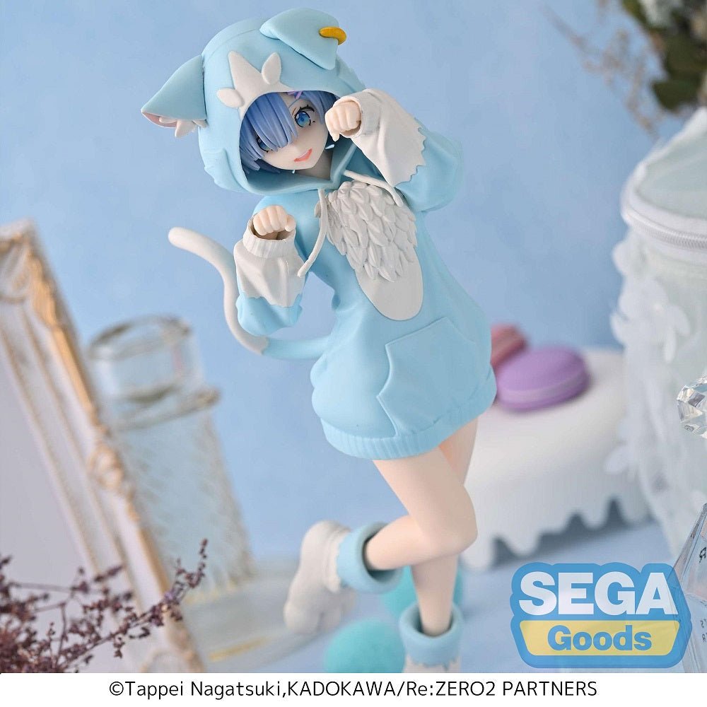 SEGA [LUMINASTA]《Re:從零開始的異世界生活》雷姆 - 貓咪衛衣造型 - Microworks ACG