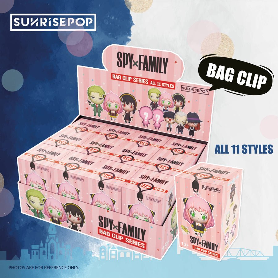 SUNRISEPOP [公仔鎖匙扣]《SPY×FAMILY間諜家家酒》系列(款式隨機) - Microworks ACG
