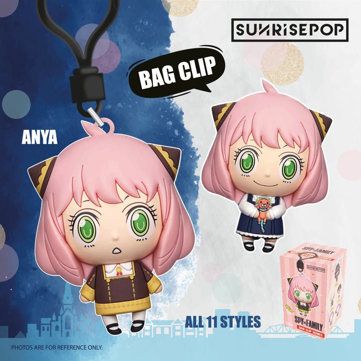 SUNRISEPOP [公仔鎖匙扣]《SPY×FAMILY間諜家家酒》系列(款式隨機) - Microworks ACG