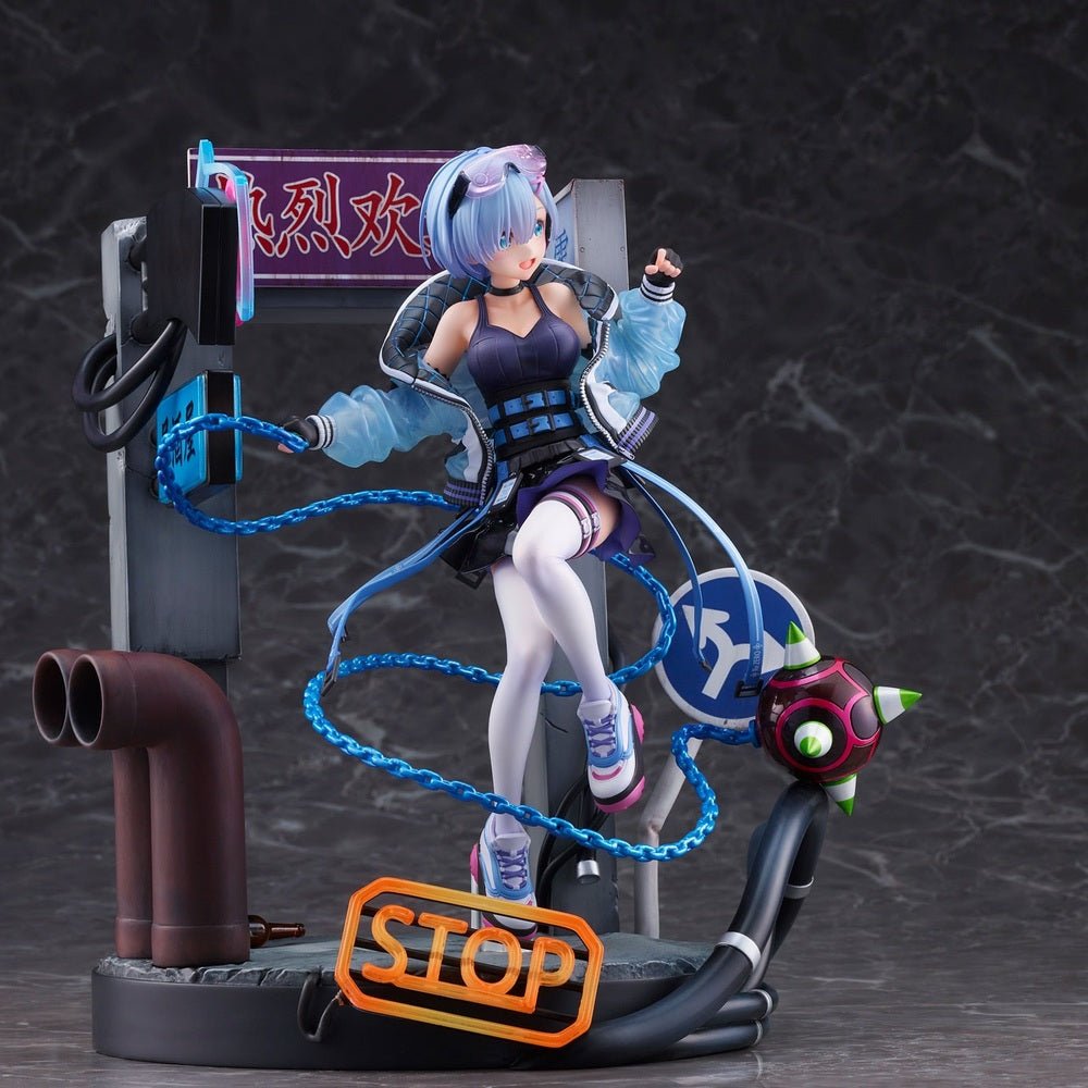 SHIBUYA SCRAMBLE FIGURE 《Re: 從零開始的異世界生活》1/7 雷姆 - Neon City Ver. - Microworks ACG