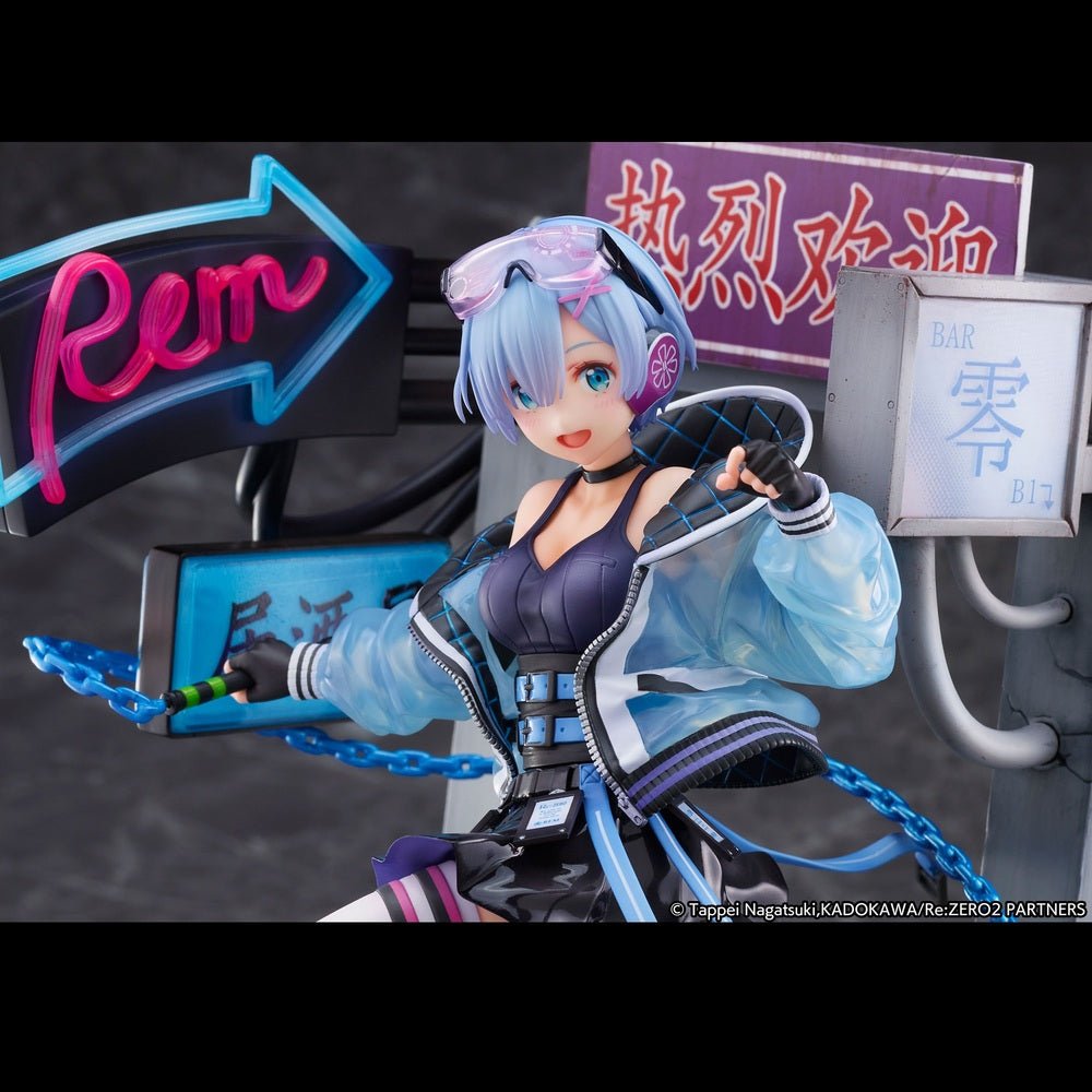 SHIBUYA SCRAMBLE FIGURE 《Re: 從零開始的異世界生活》1/7 雷姆 - Neon City Ver. - Microworks ACG