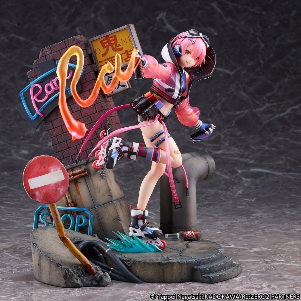 SHIBUYA SCRAMBLE FIGURE 《Re: 從零開始的異世界生活》1/7 拉姆 - Neon City Ver. - Microworks ACG