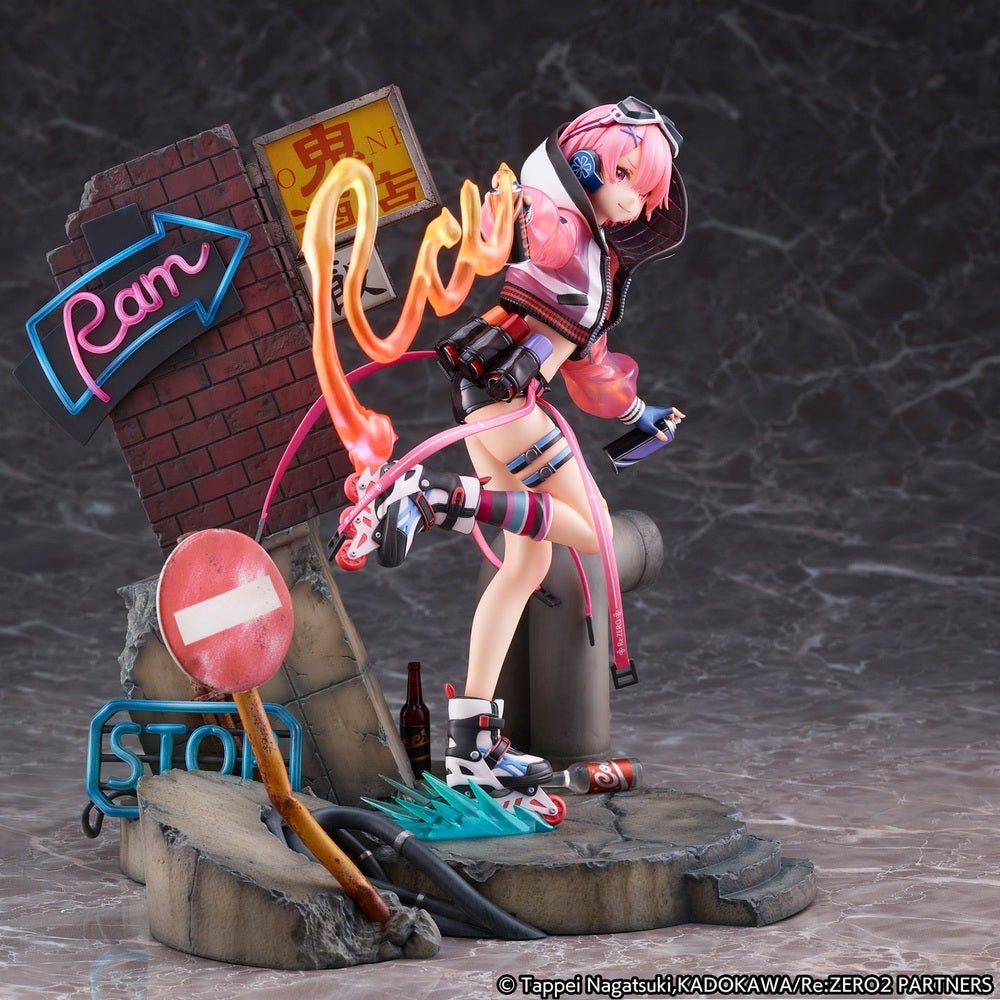 SHIBUYA SCRAMBLE FIGURE 《Re: 從零開始的異世界生活》1/7 拉姆 - Neon City Ver. - Microworks ACG