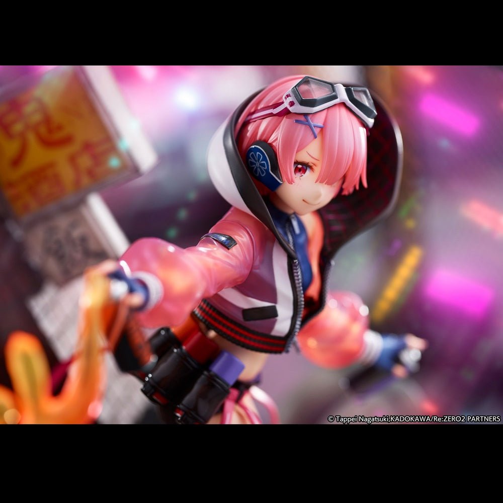 SHIBUYA SCRAMBLE FIGURE 《Re: 從零開始的異世界生活》1/7 拉姆 - Neon City Ver. - Microworks ACG