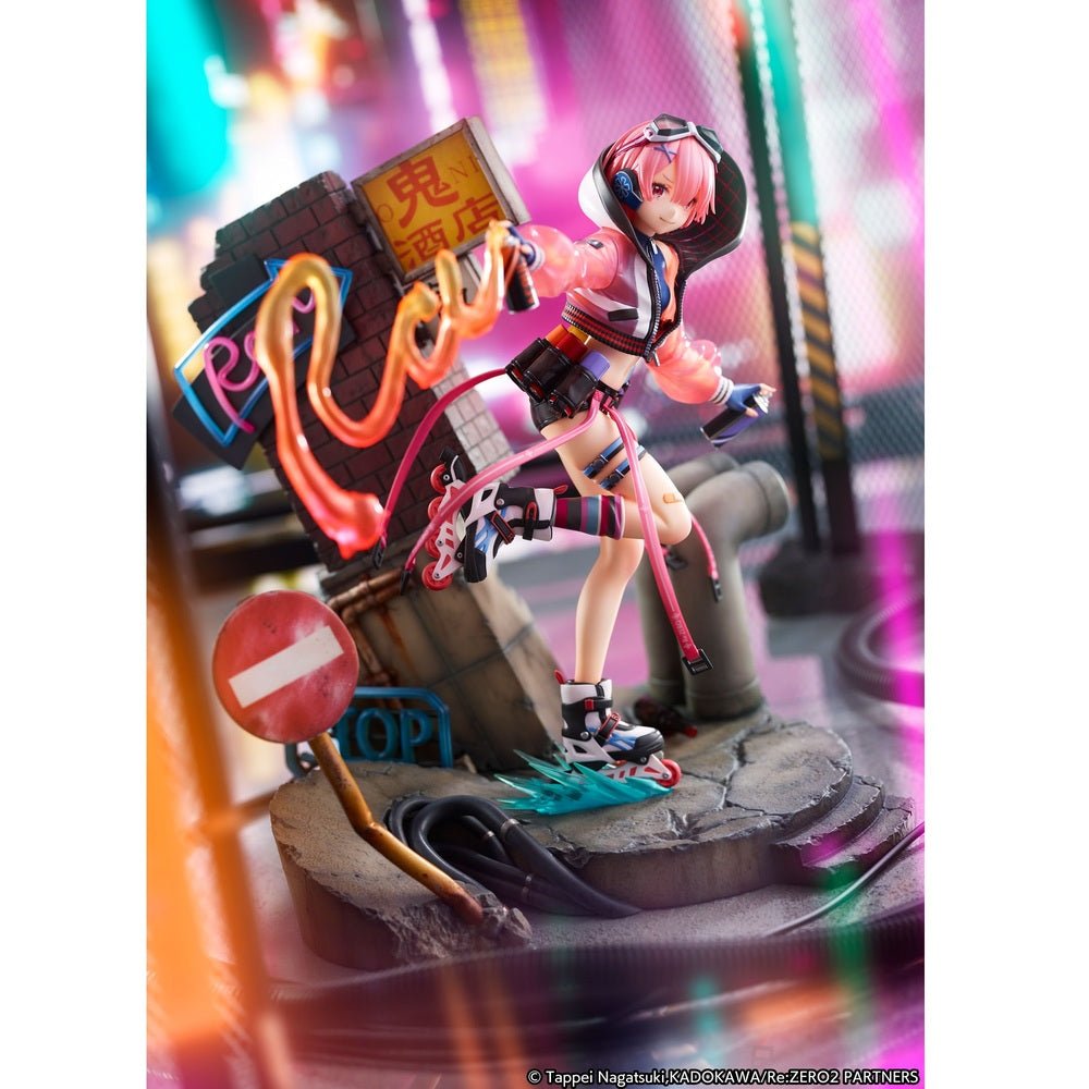 SHIBUYA SCRAMBLE FIGURE 《Re: 從零開始的異世界生活》1/7 拉姆 - Neon City Ver. - Microworks ACG