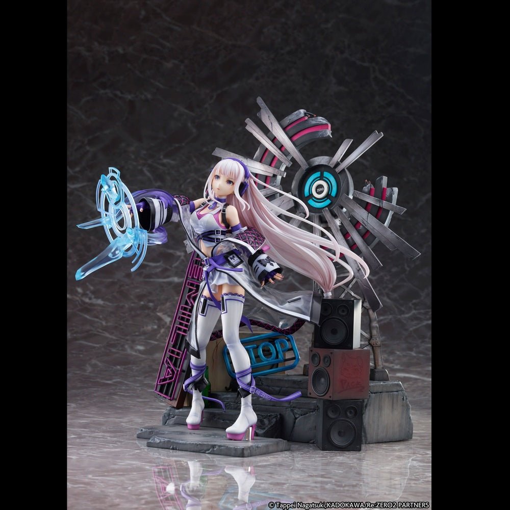 SHIBUYA SCRAMBLE FIGURE 《Re: 從零開始的異世界生活》1/7 愛蜜莉雅 - Neon City Ver. - Microworks ACG