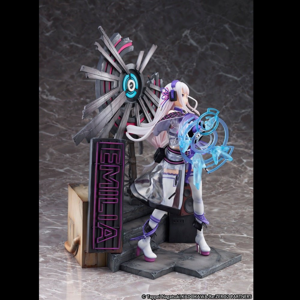 SHIBUYA SCRAMBLE FIGURE 《Re: 從零開始的異世界生活》1/7 愛蜜莉雅 - Neon City Ver. - Microworks ACG