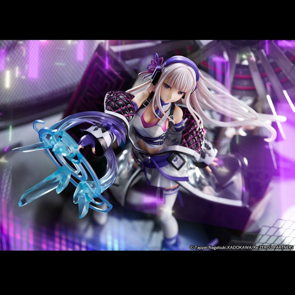 SHIBUYA SCRAMBLE FIGURE 《Re: 從零開始的異世界生活》1/7 愛蜜莉雅 - Neon City Ver. - Microworks ACG