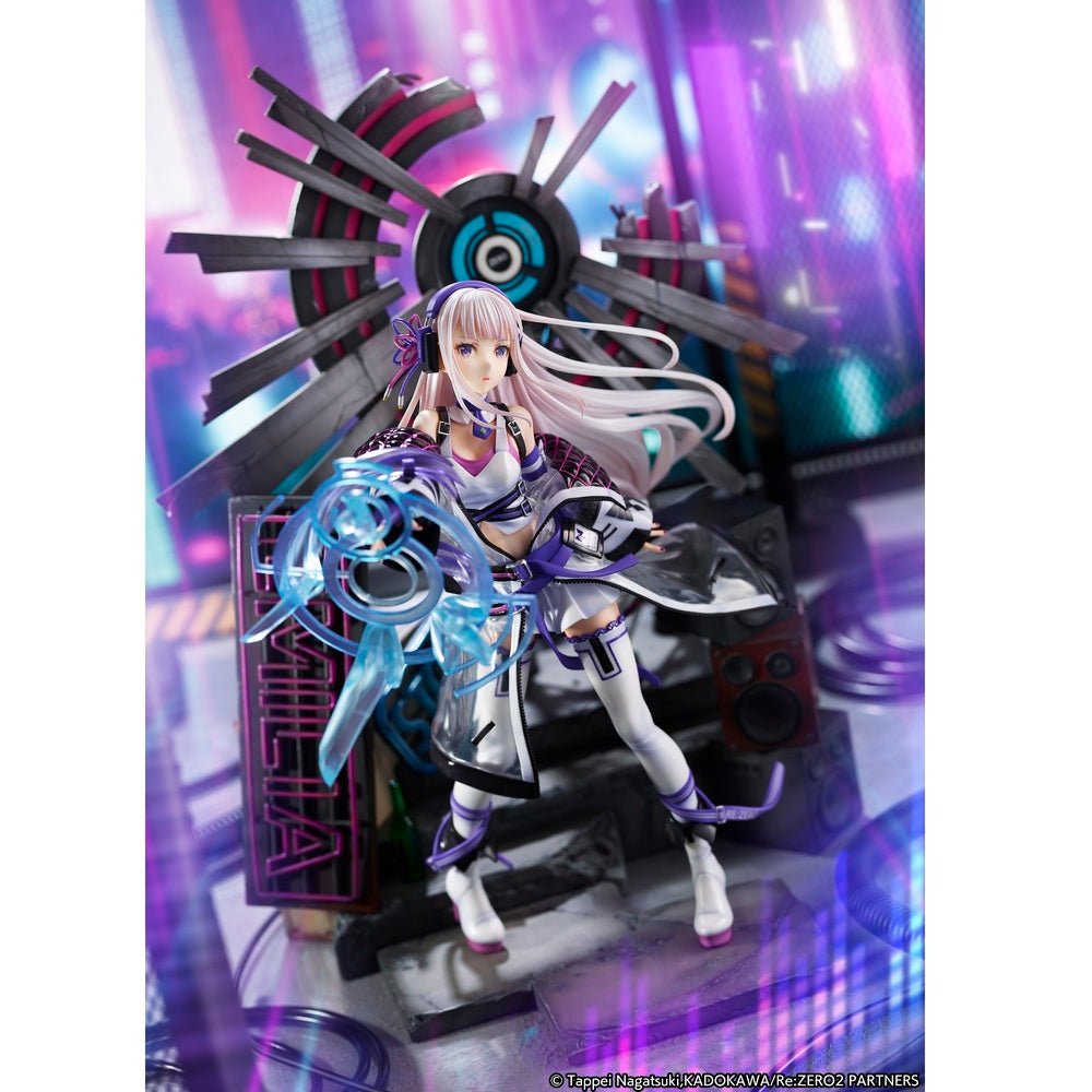 SHIBUYA SCRAMBLE FIGURE 《Re: 從零開始的異世界生活》1/7 愛蜜莉雅 - Neon City Ver. - Microworks ACG