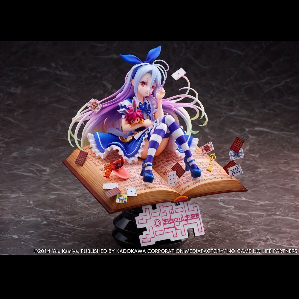 SHIBUYA SCRAMBLE FIGURE 《遊戲人生》1/7 白 - 愛麗絲夢遊仙境 Ver. - Microworks ACG