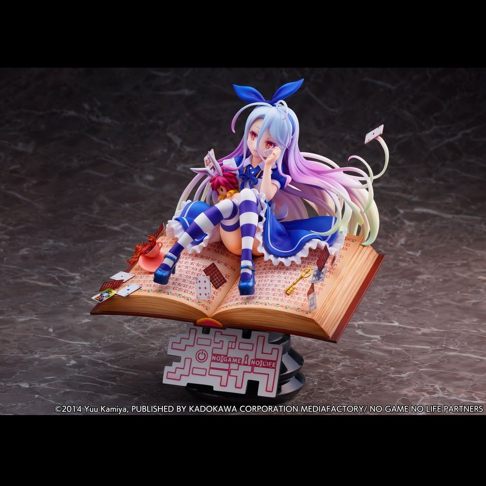 SHIBUYA SCRAMBLE FIGURE 《遊戲人生》1/7 白 - 愛麗絲夢遊仙境 Ver. - Microworks ACG