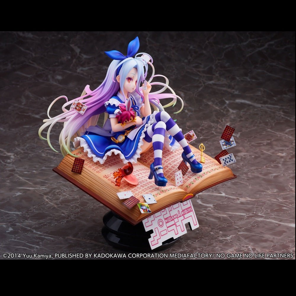 SHIBUYA SCRAMBLE FIGURE 《遊戲人生》1/7 白 - 愛麗絲夢遊仙境 Ver. - Microworks ACG