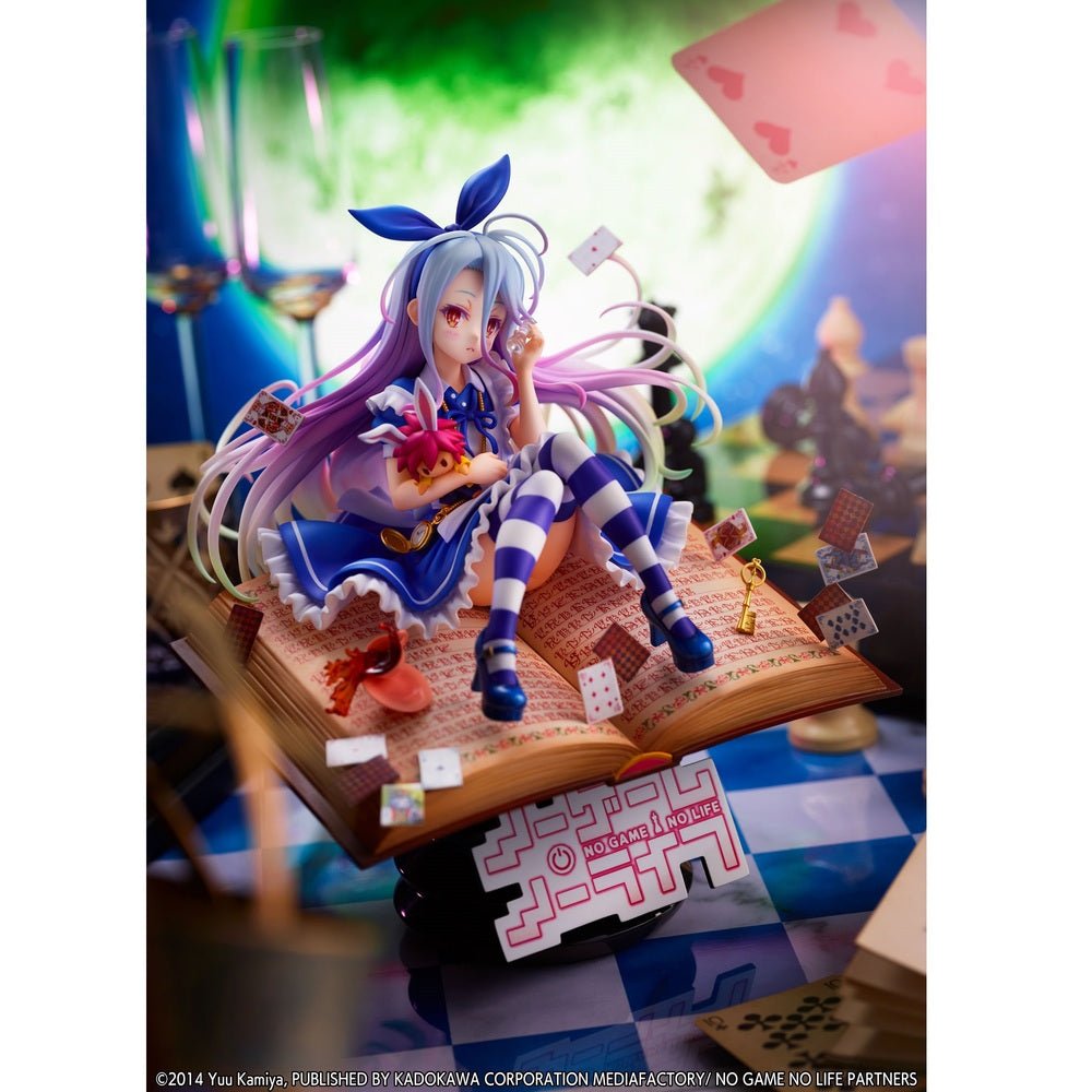 SHIBUYA SCRAMBLE FIGURE 《遊戲人生》1/7 白 - 愛麗絲夢遊仙境 Ver. - Microworks ACG