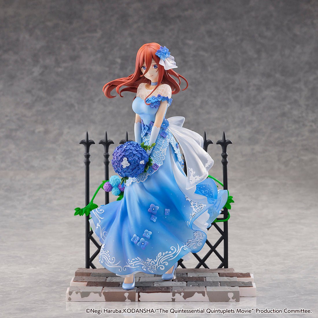 SHIBUYA SCRAMBLE FIGURE 劇場版《五等分的新娘》中野三玖 - Floral Dress Ver. - 1/7 比例模型 - Microworks ACG